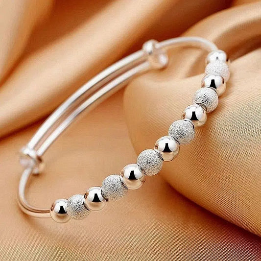 Charms 925 Silver-Color Luxury Beads Bracelets