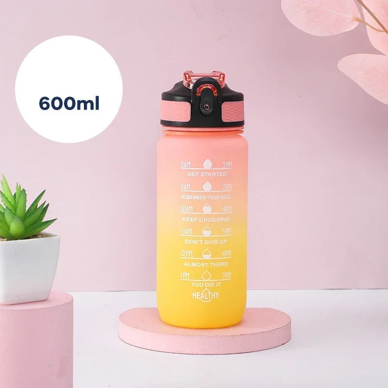 600ML Colorful Water Bottle