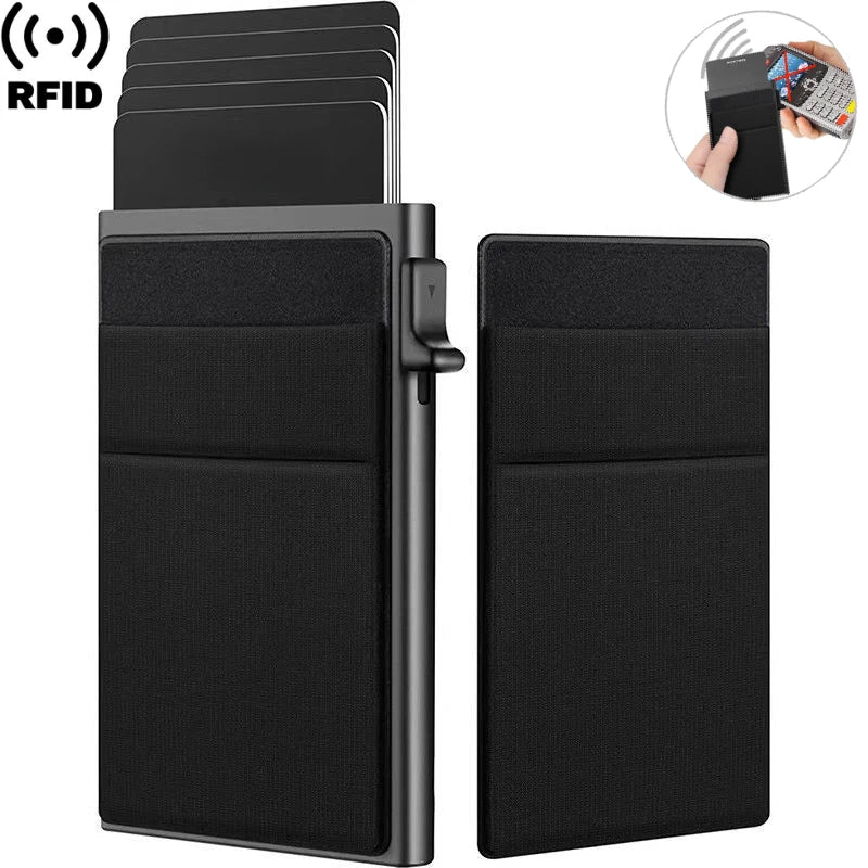 Rfid Credit Card Holder Men Thin Slim