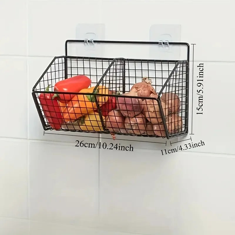 Wall Mounted Kitchen Storage Rack