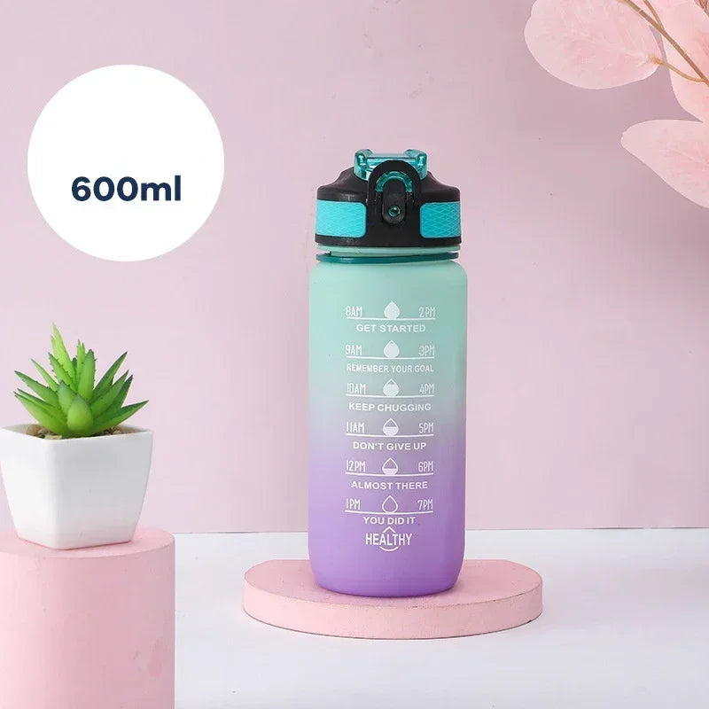 600ML Colorful Water Bottle