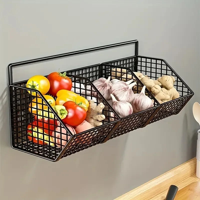 Wall Mounted Kitchen Storage Rack