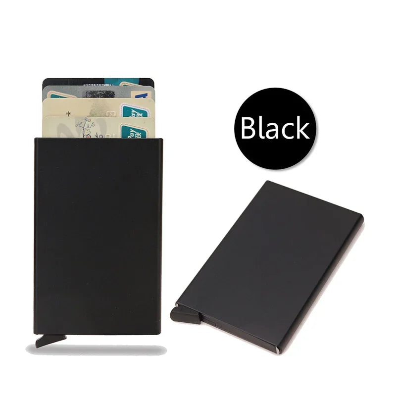 Rfid Credit Card Holder Men Thin Slim