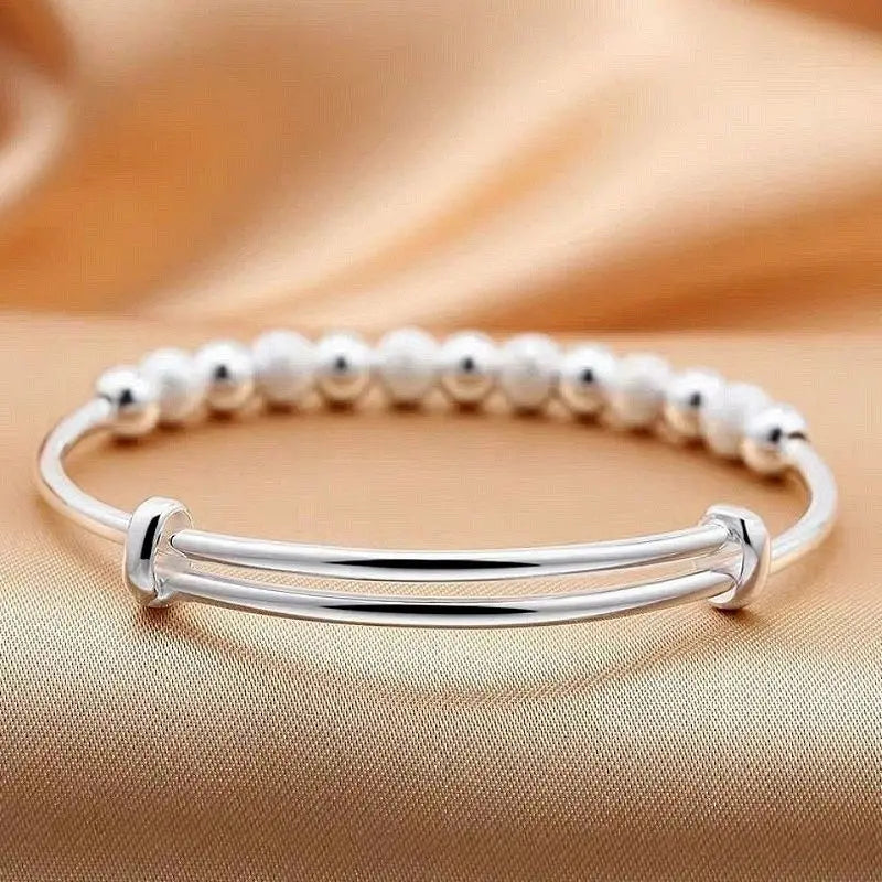 Charms 925 Silver-Color Luxury Beads Bracelets