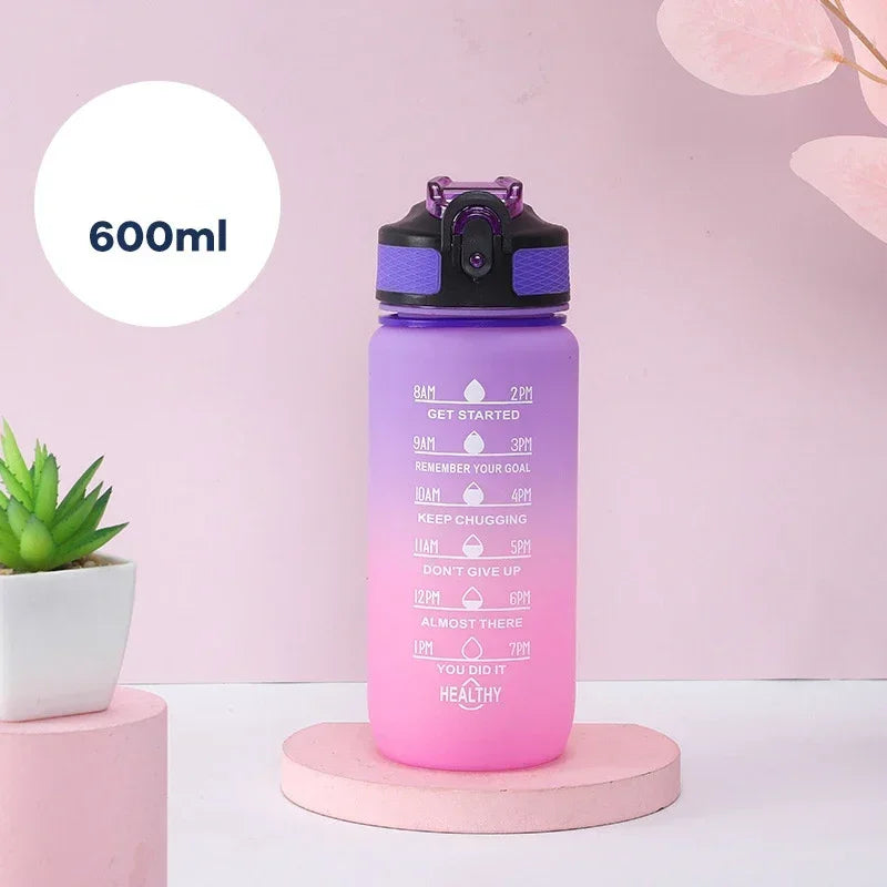 600ML Colorful Water Bottle