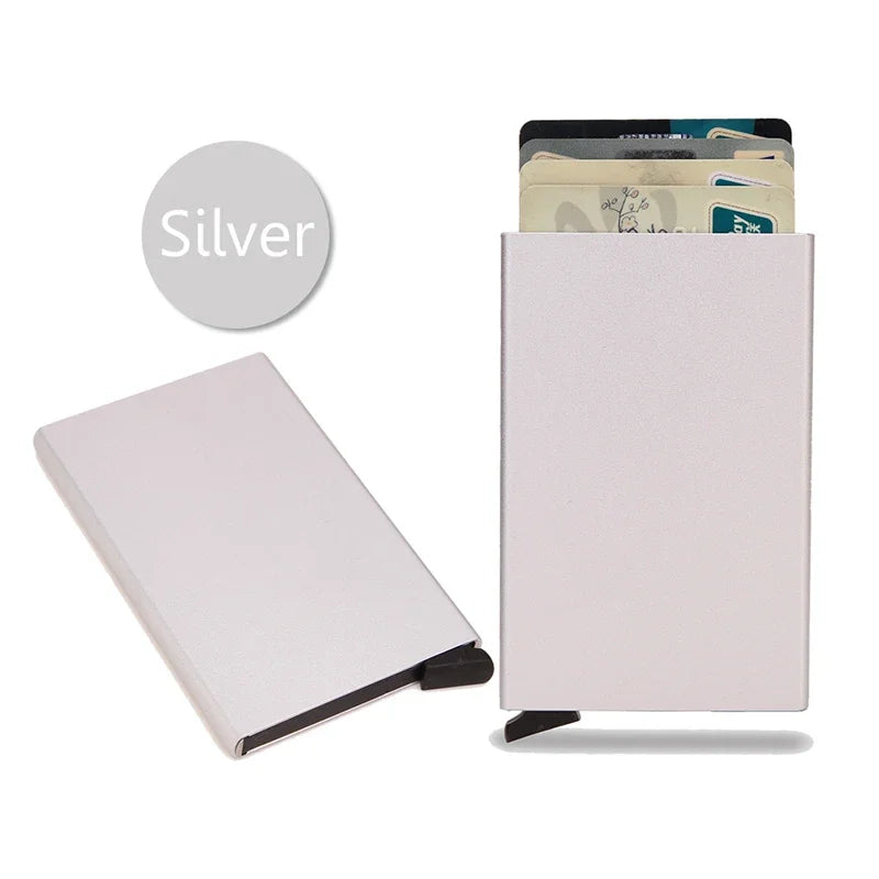 Rfid Credit Card Holder Men Thin Slim