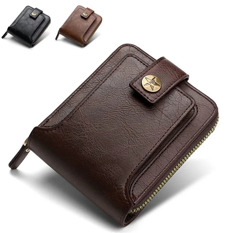 Vintage Men's Wallet PU Leather s