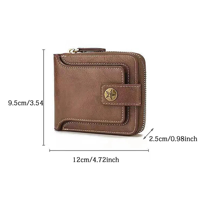 Vintage Men's Wallet PU Leather s