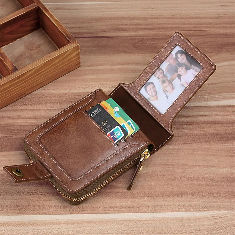 Vintage Men's Wallet PU Leather s